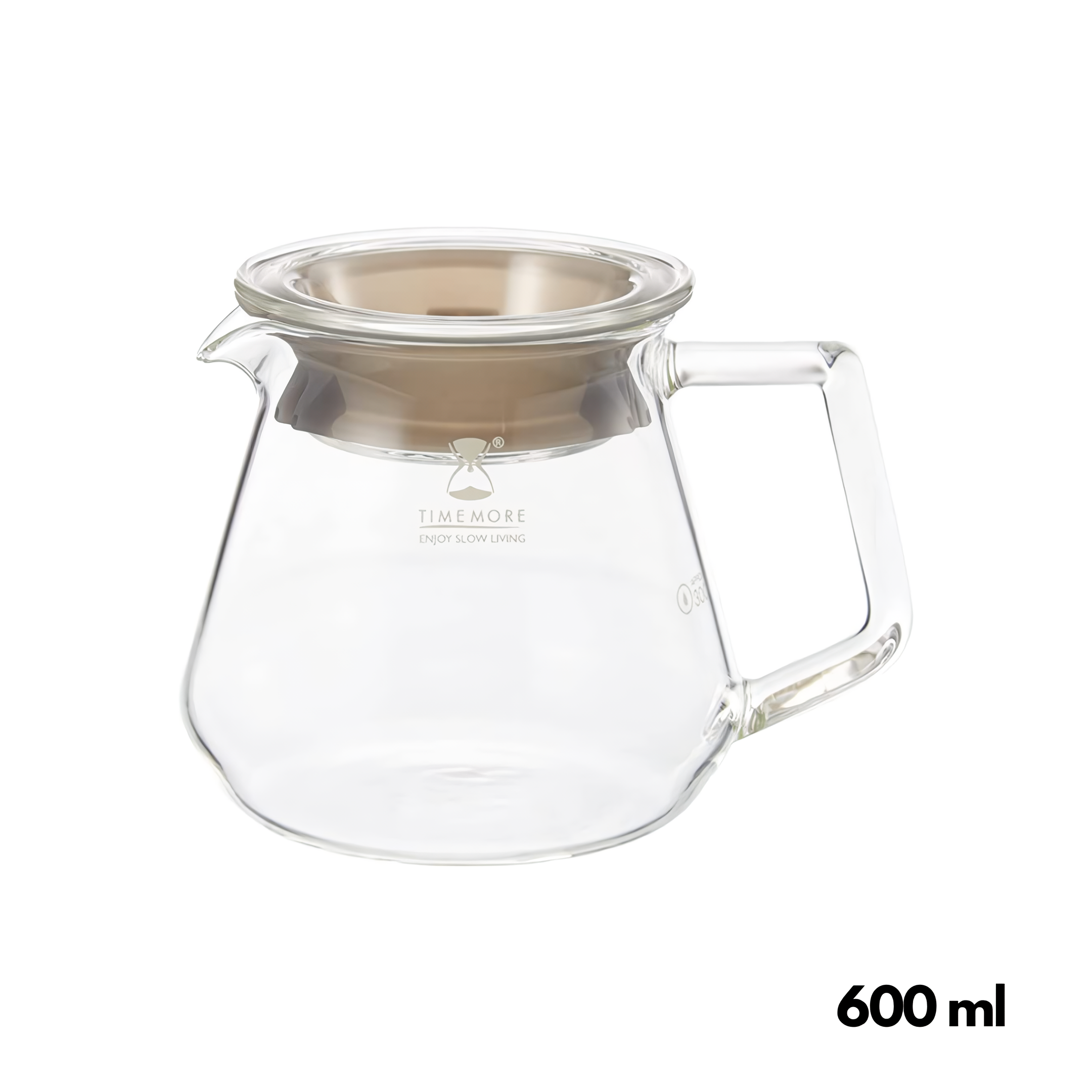 Timemore - Coffee Server 600ml Transparent Glass