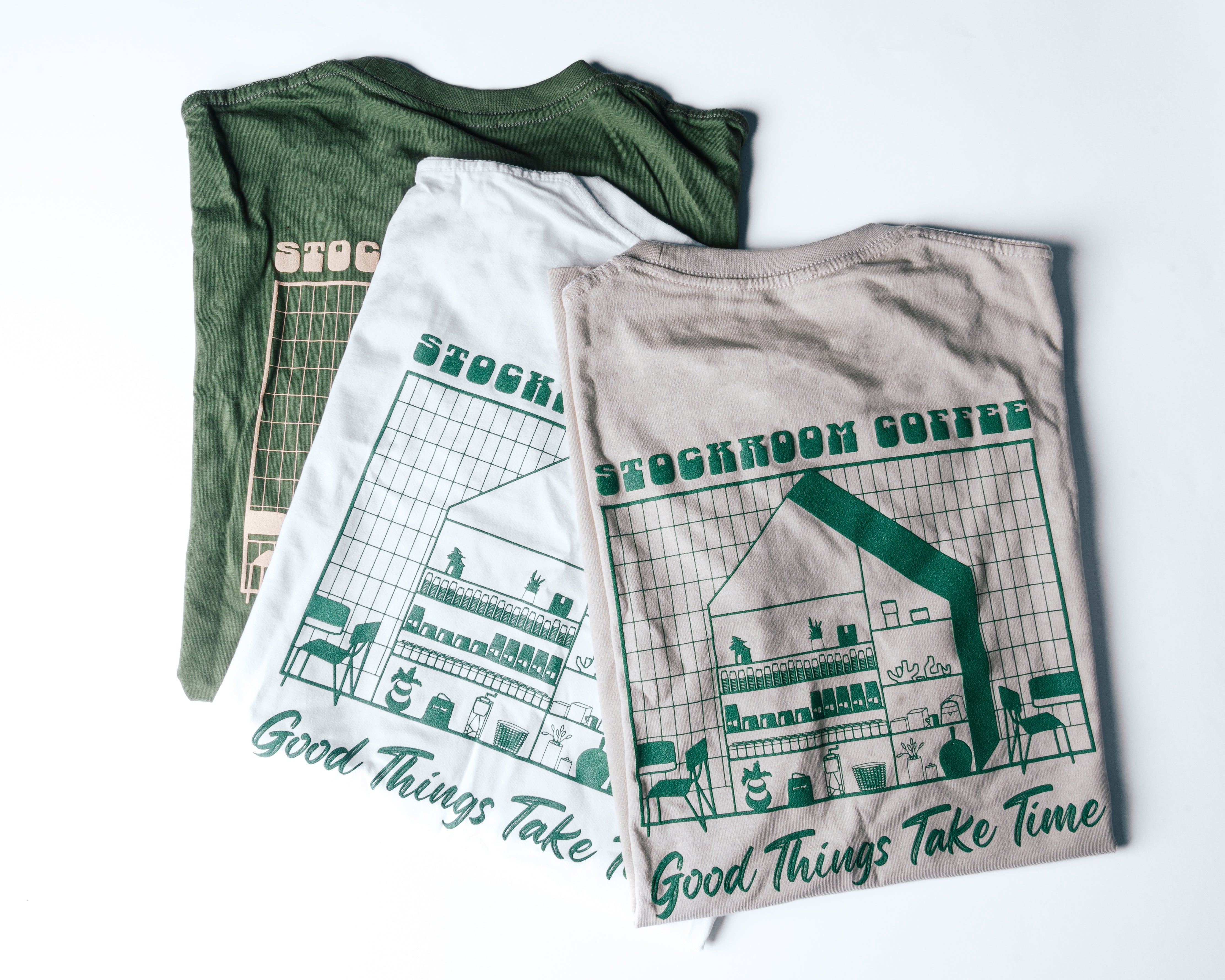 Good Things Take Time T-Shirt (Beige)