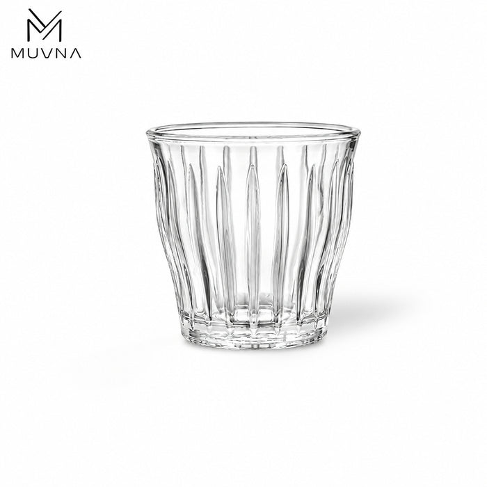 MUVNA Tivat Coffee Glass 100ml – Transparent