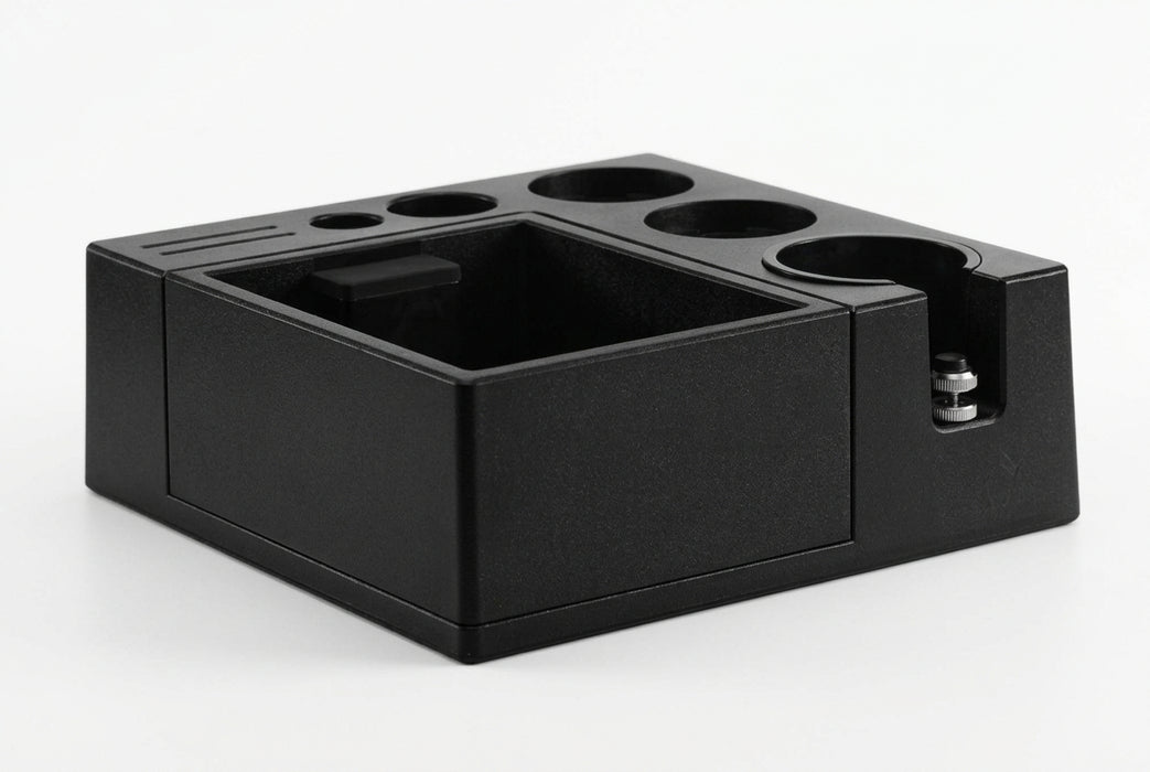 MUVNA Large Multifunctional Coffee Tamping Station – Black