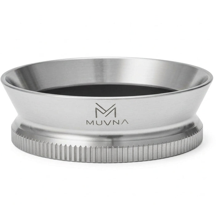 MUVNA Stainless Steel Magnetic Coffee Dosing Ring – Silver – 58mm (DC2397)
