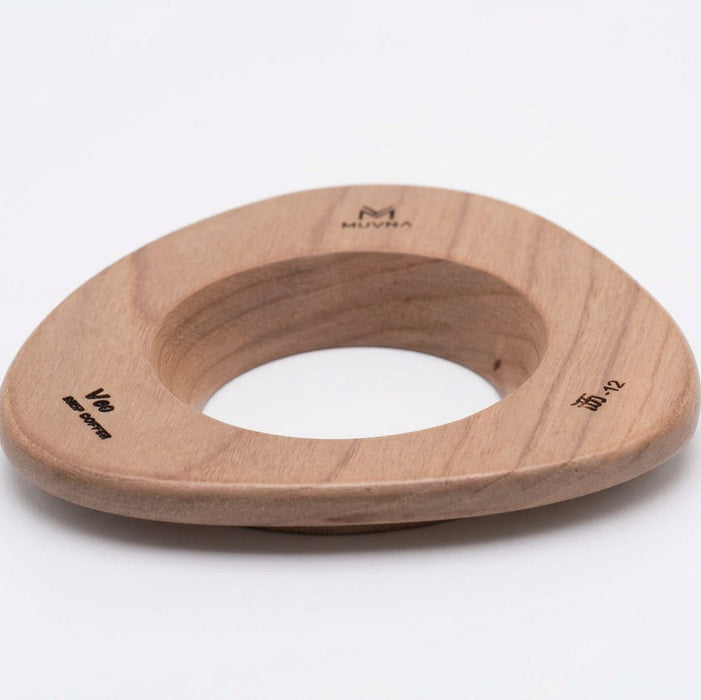 MUVNA Wooden Coffee Dripper Stand – Cherry Wood