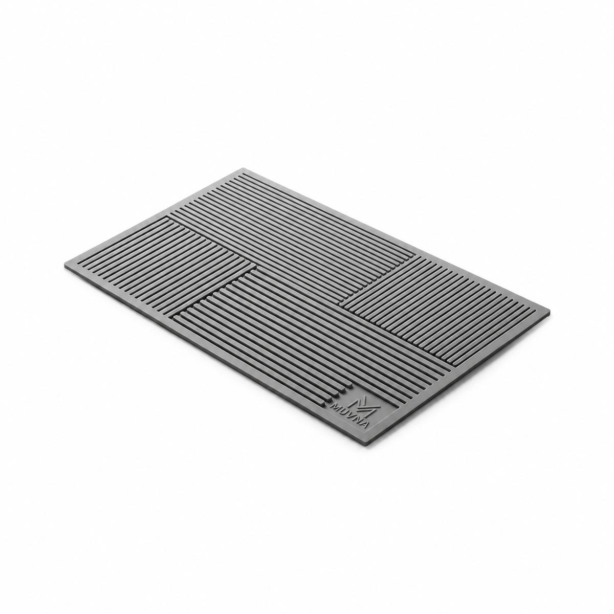 MUVNA Coffee Bar Mat 500 × 300mm – Gray