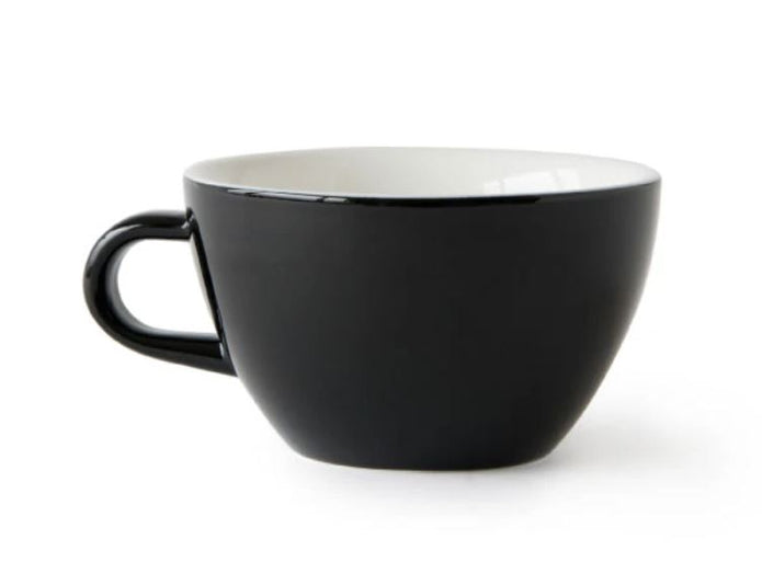 Acme - Black Latte cup 280 ml with saucer