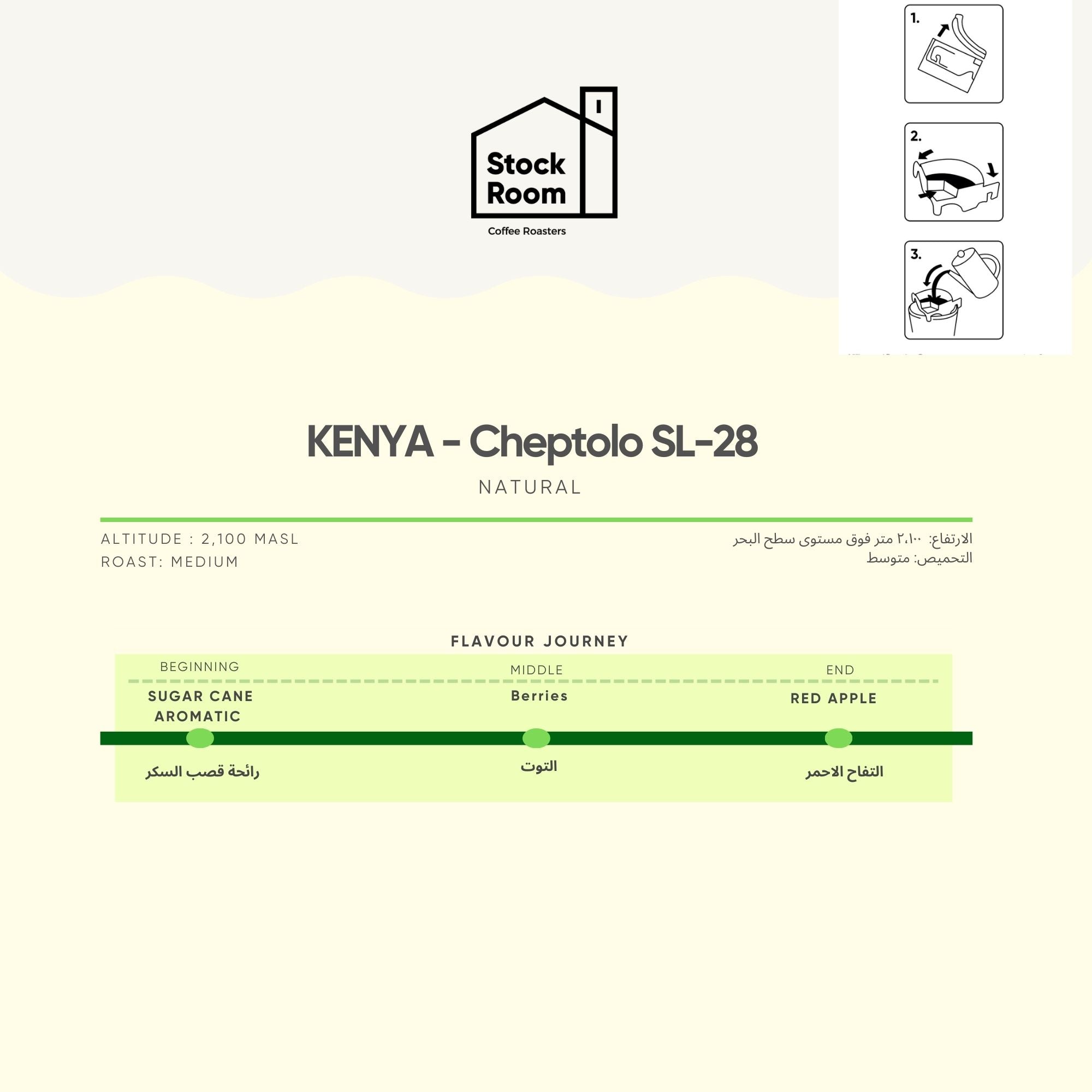 Drip Filter Box Kenya Cheptolo SL -28