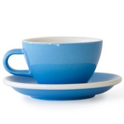 Acme - Cappuccino Blue cup 190 ml with saucer