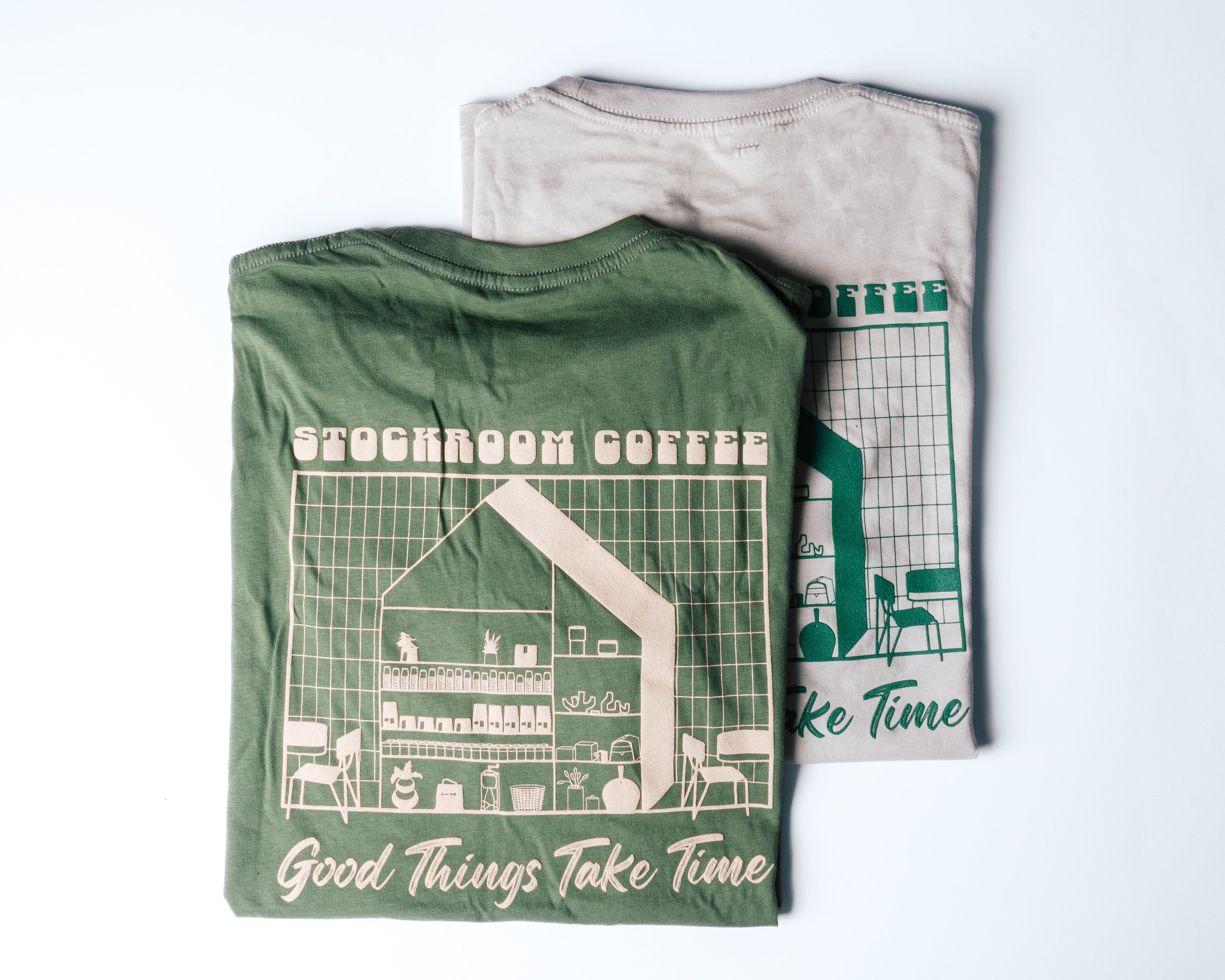 تي شيرت - الأشياء الجيدة تحتاج إلى وقت (Good Things Take Time) - أخضر