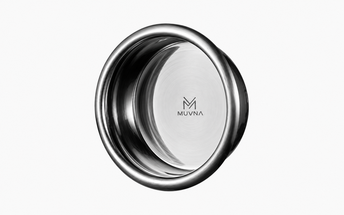 MUVNA Stainless Steel Espresso Blind Filter – 58mm