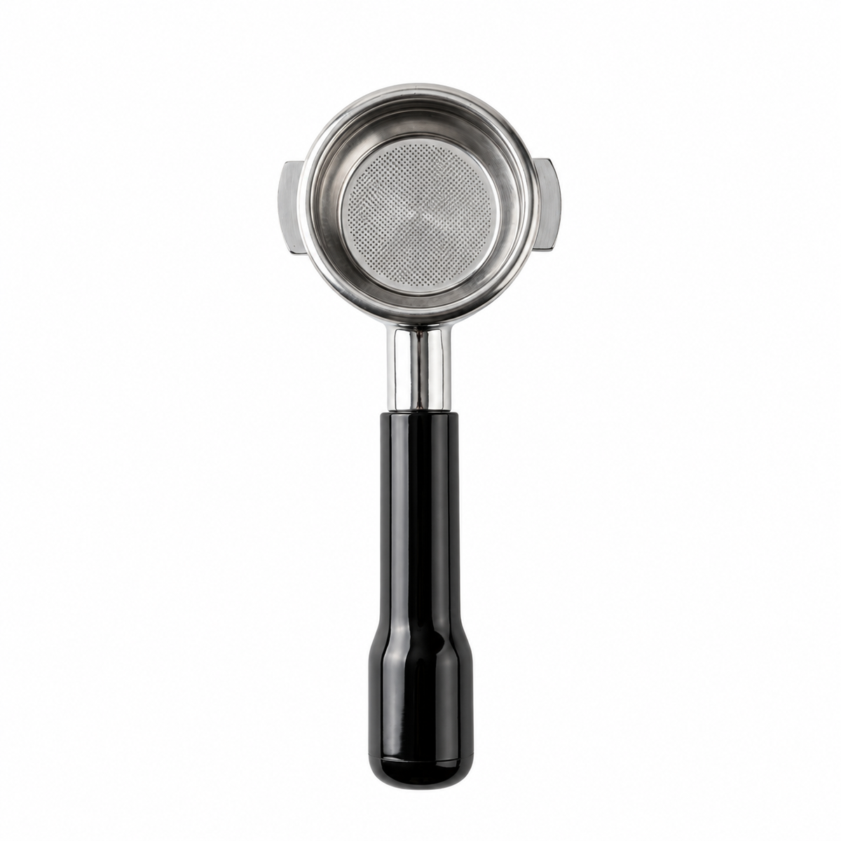 MUVNA E61 Bottomless Portafilter with Black ABS Handle – 58mm, 2-Ear