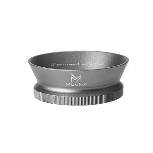 MUVNA Stainless Steel Magnetic Coffee Dosing Ring – Grey – 53mm