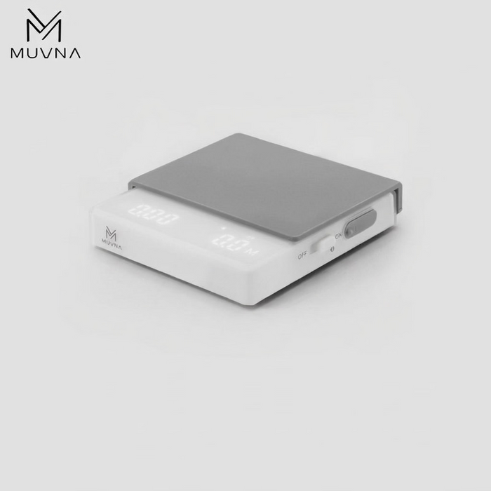 MUVNA Mini Psyche Smart Coffee Scale – White