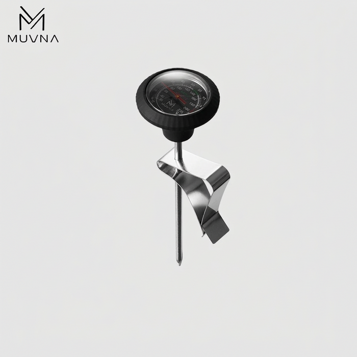 MUVNA Classic Coffee & Tea Thermometer – Stainless Steel