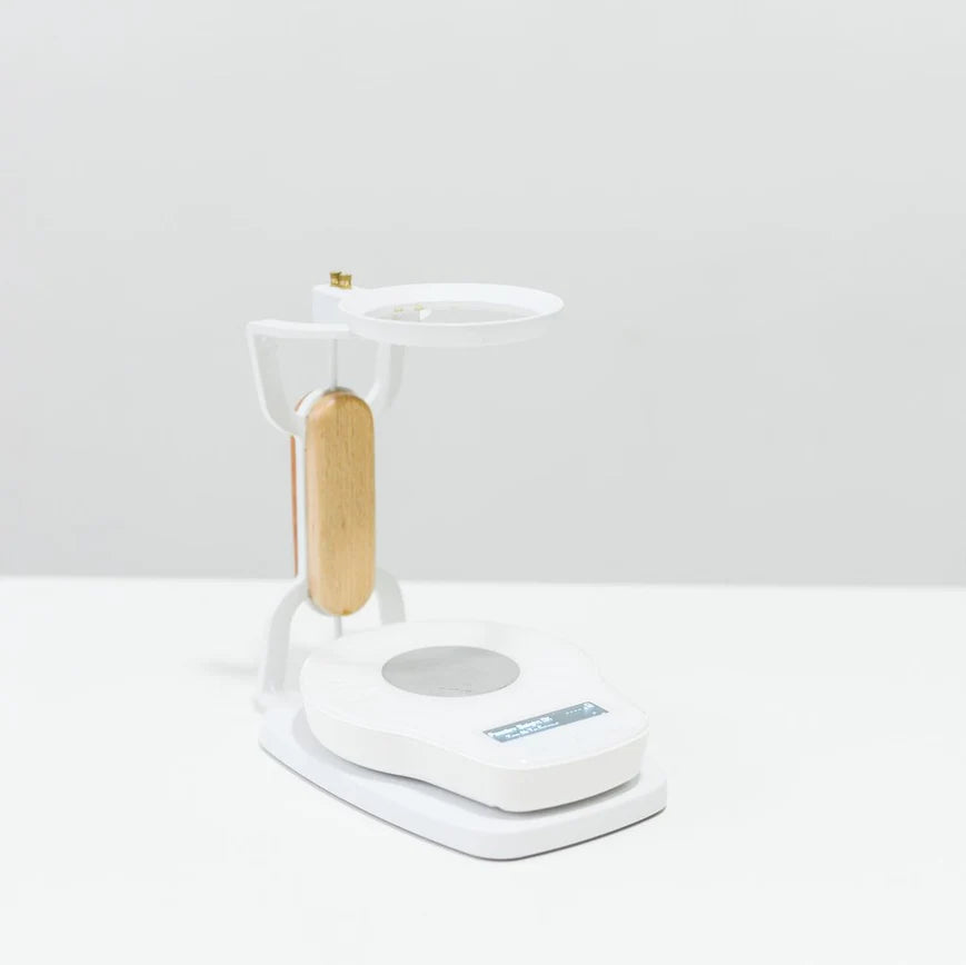 ألترا كوكي/ULTRAKOKI - ميزان ذكي (ثنائي المستشعر) - أبيض