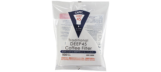 Cafec - Traditional Paper Filter DEEP 45