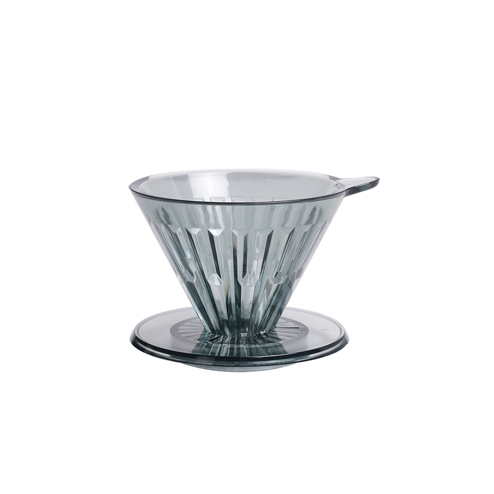 Timemore Crystal Eye PCTG Dripper - 02, Transparent Black - 70TDP001AA202